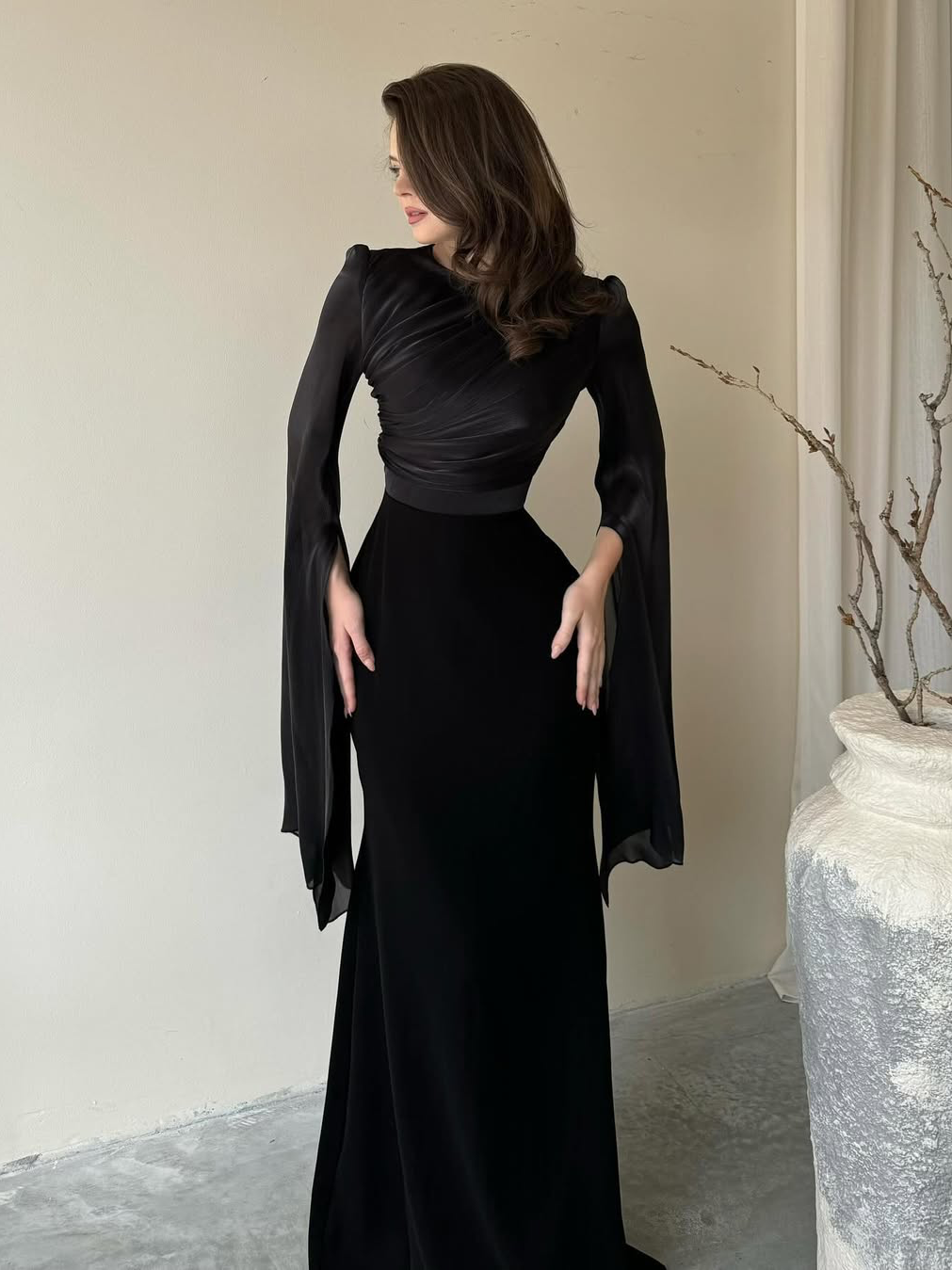 Viviana™ - Elegantes Kleid mit Fledermausärmeln