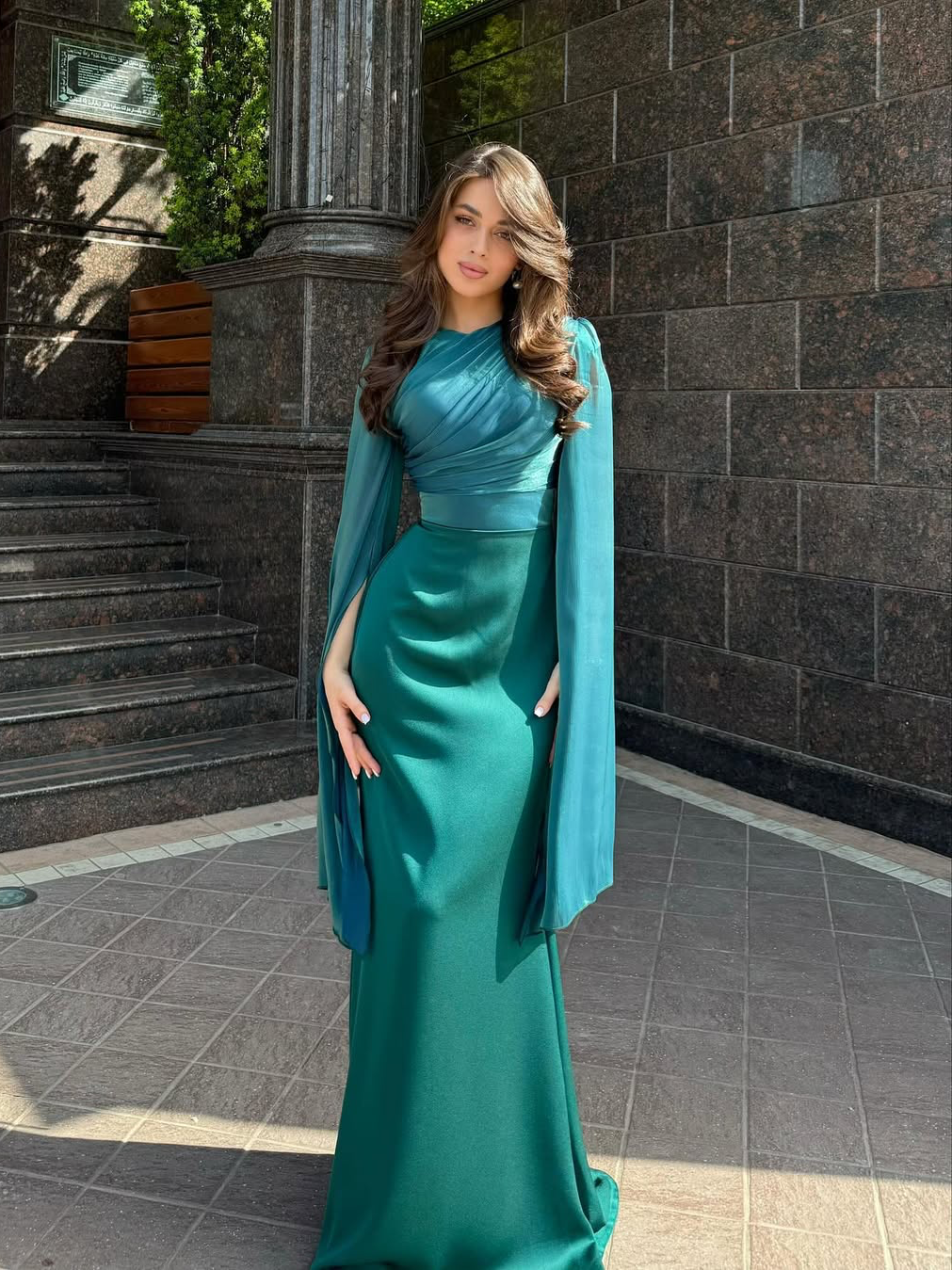 Viviana™ - Elegantes Kleid mit Fledermausärmeln