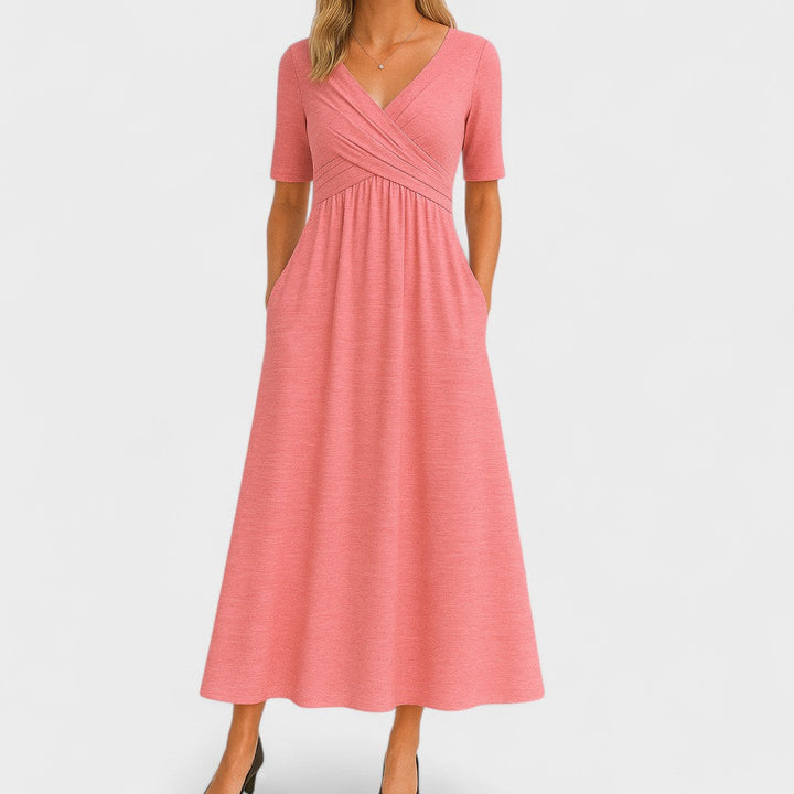 Joanna – Elegantes Midi-Kleid für jeden Anlass