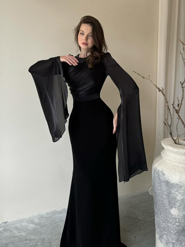 Viviana™ - Elegantes Kleid mit Fledermausärmeln