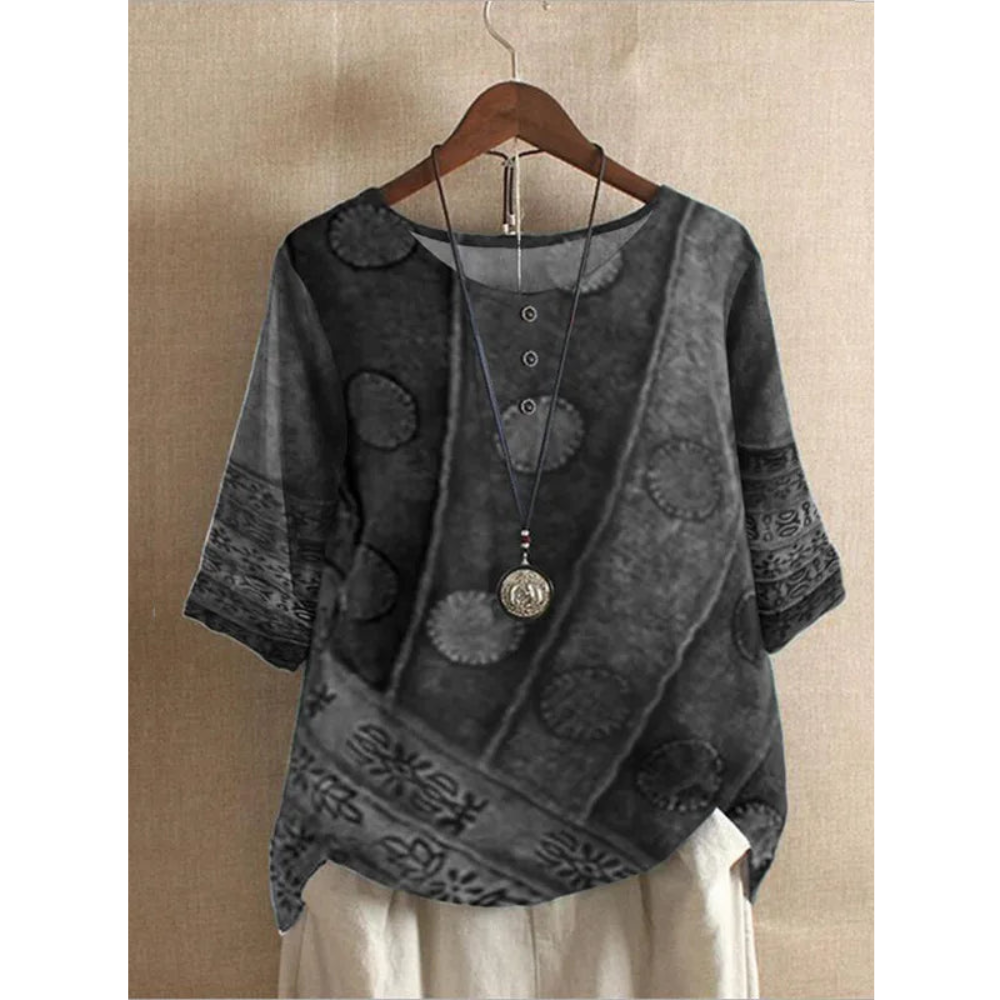 Valarie - Bunte Boho-Bluse