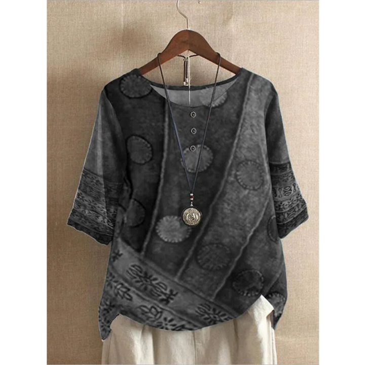 Valarie - Bunte Boho-Bluse