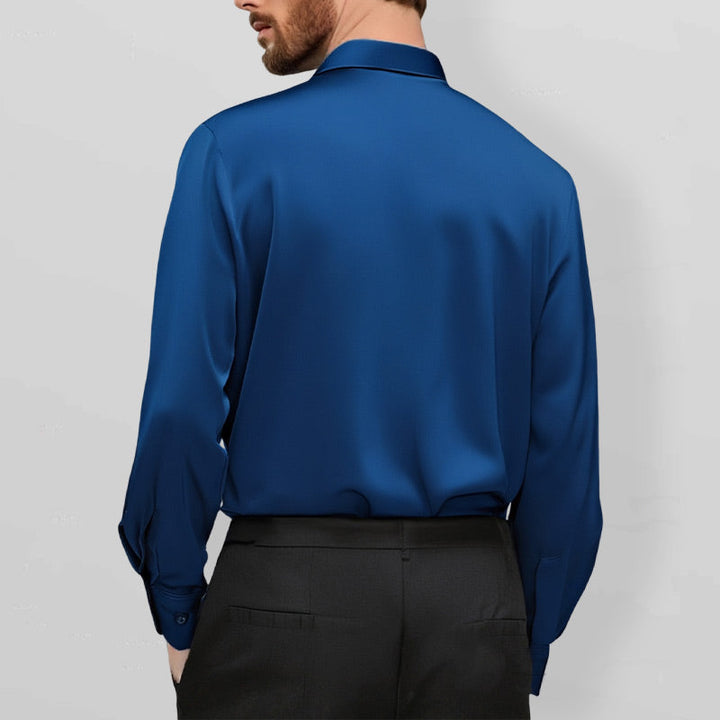 Pietro™ | Herren-Hemd mit elastischem, knitterfreiem Stoff