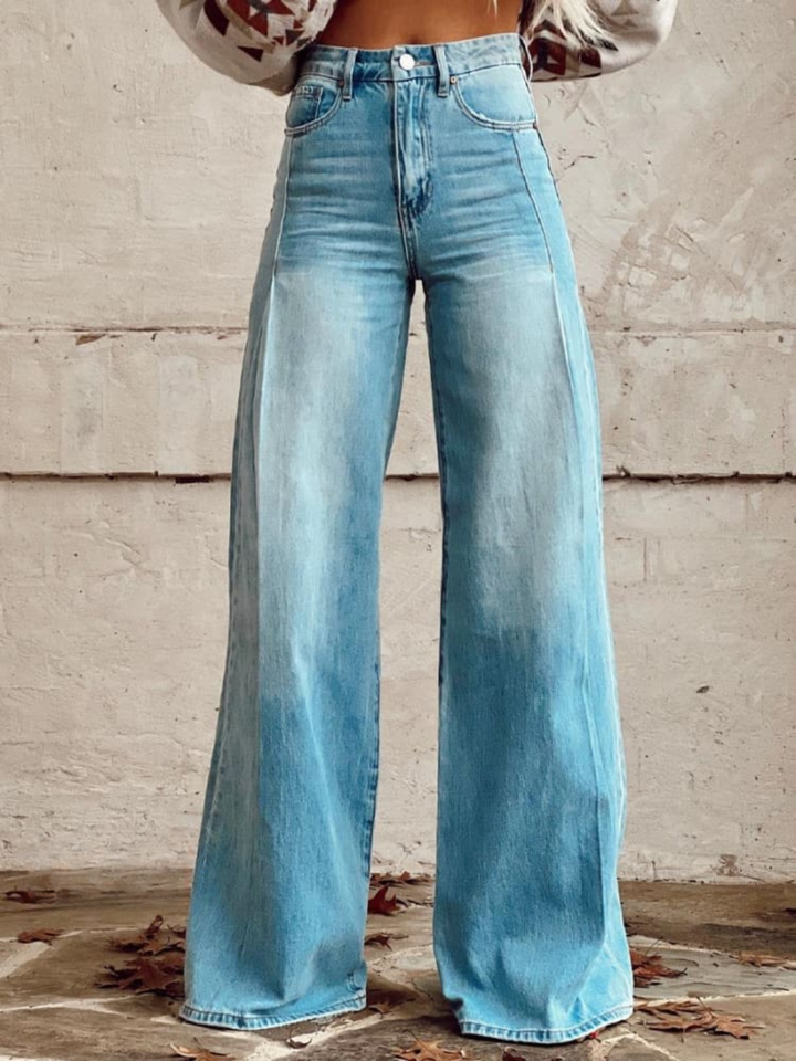LUCIA| Pantalone a Gamba Larga Classico