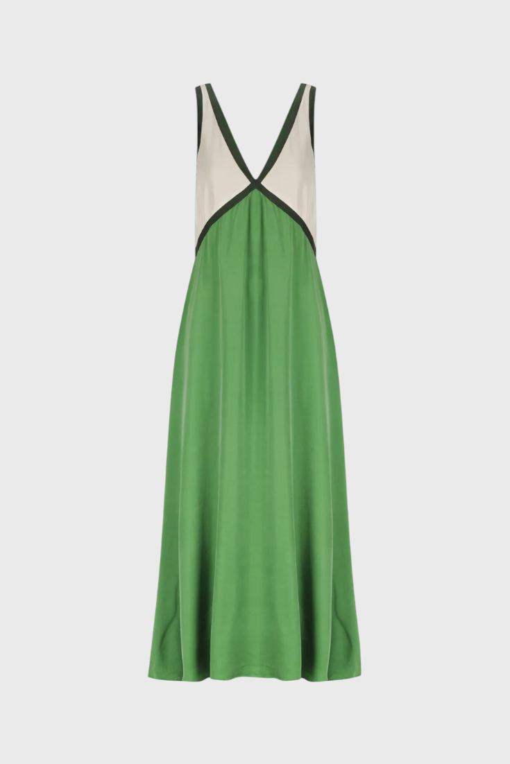 Diamond – Boho-Maxikleid für den Sommer mit femininem V-Ausschnitt
