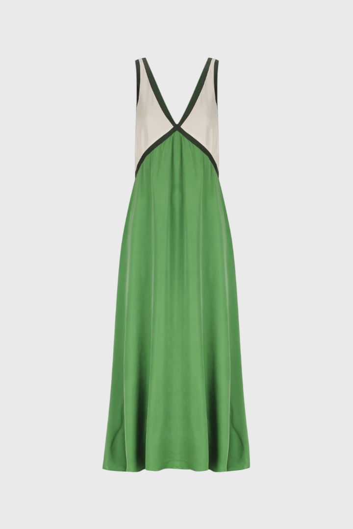 Diamond – Boho-Maxikleid für den Sommer mit femininem V-Ausschnitt