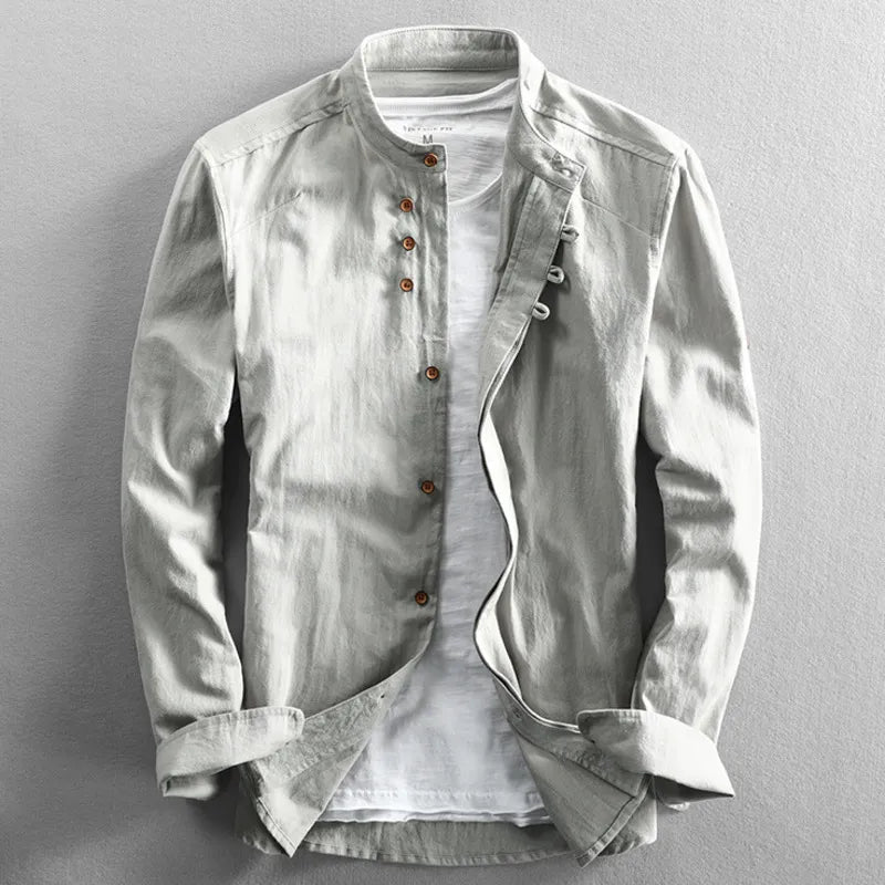 Japanisch inspirierte Hemdbluse „Katana