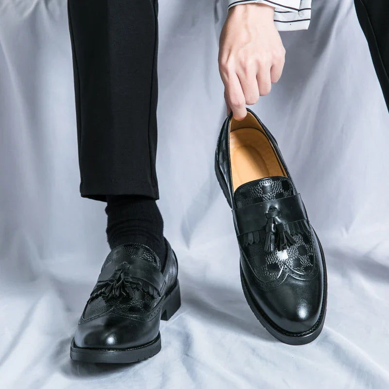Elixor Echtleder-Loafer – Zeitloser Stil trifft Qualität
