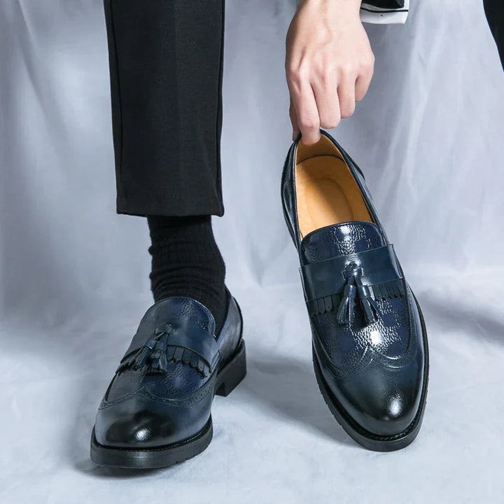 Elixor Echtleder-Loafer – Zeitloser Stil trifft Qualität
