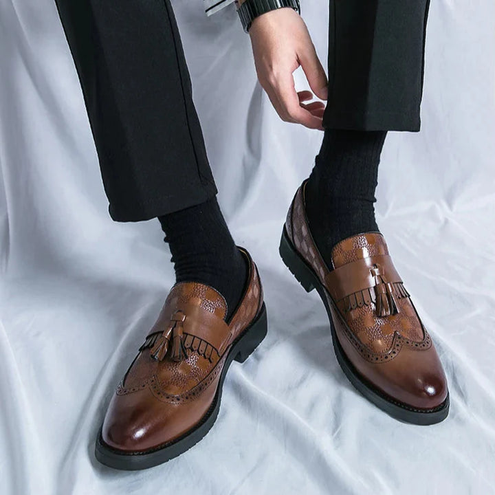 Elixor Echtleder-Loafer – Zeitloser Stil trifft Qualität