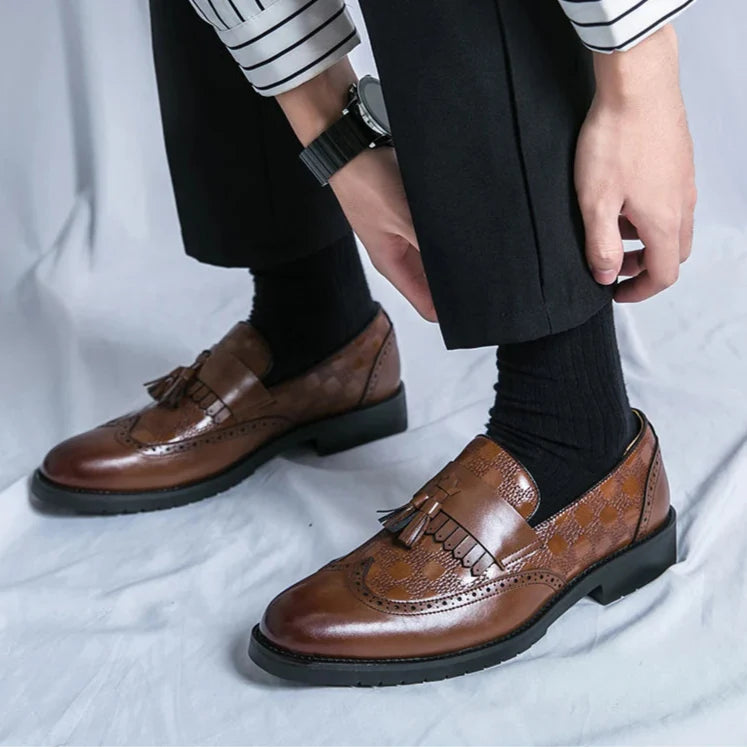 Elixor Echtleder-Loafer – Zeitloser Stil trifft Qualität
