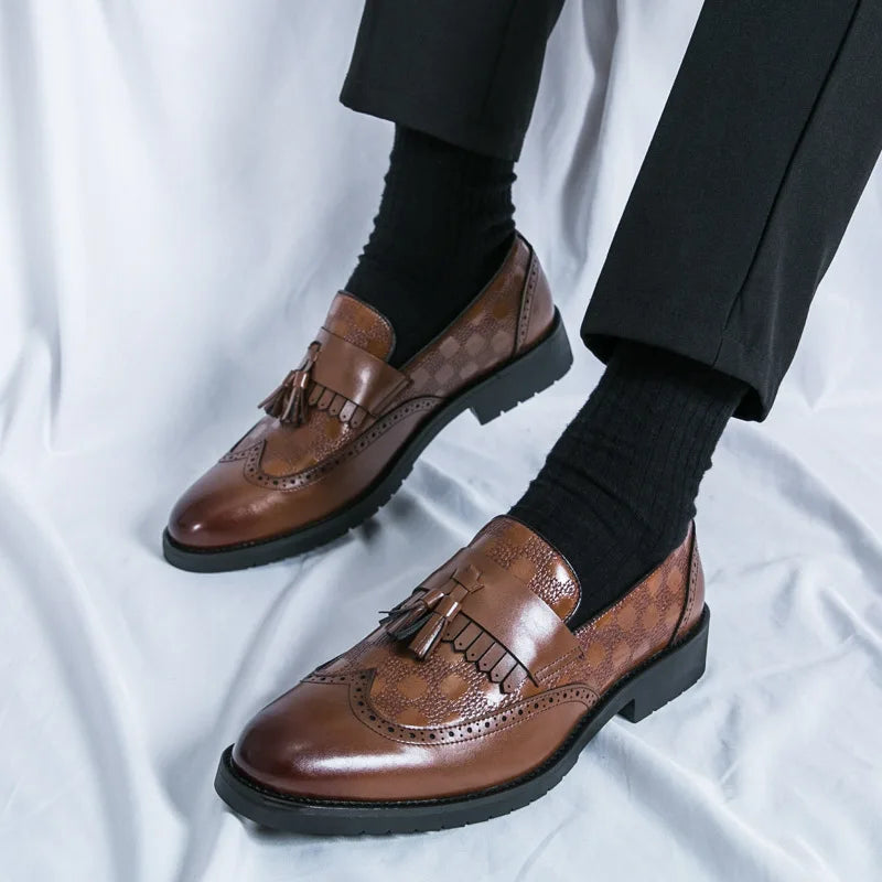 Elixor Echtleder-Loafer – Zeitloser Stil trifft Qualität