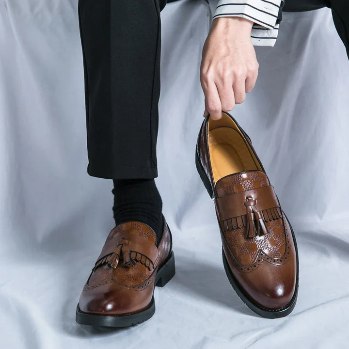 Elixor Echtleder-Loafer – Zeitloser Stil trifft Qualität