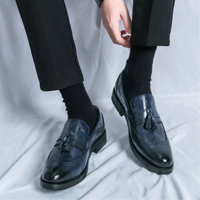 Elixor Echtleder-Loafer – Zeitloser Stil trifft Qualität