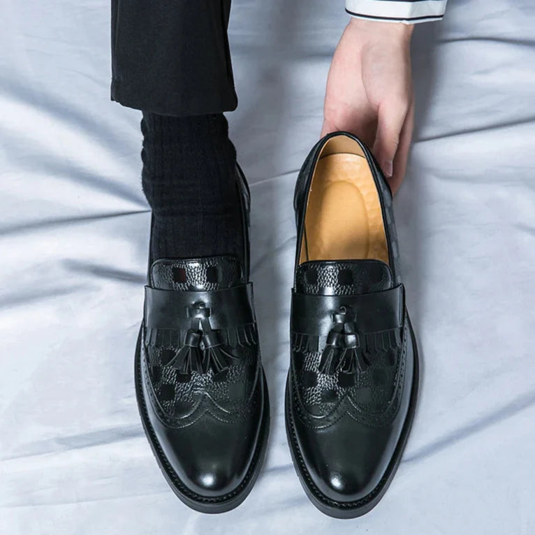 Elixor Echtleder-Loafer – Zeitloser Stil trifft Qualität