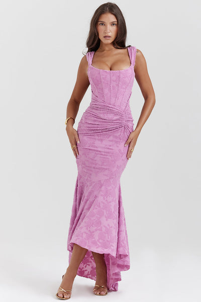 Louna™ | Elegantes Kleid mit hoher Taille – Ein raffiniertes Outfit für jede Gelegenheit