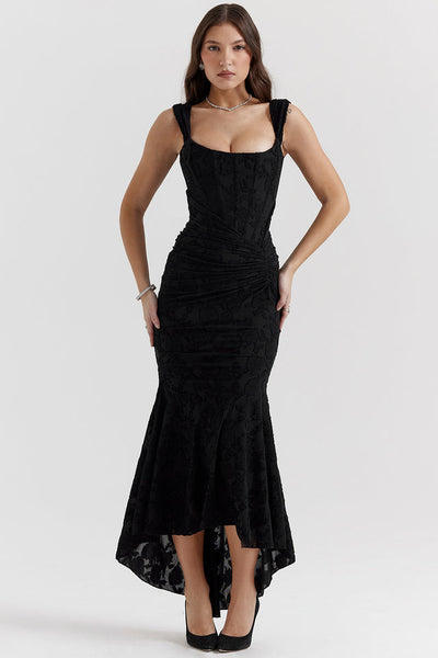 Louna™ | Elegantes Kleid mit hoher Taille – Ein raffiniertes Outfit für jede Gelegenheit