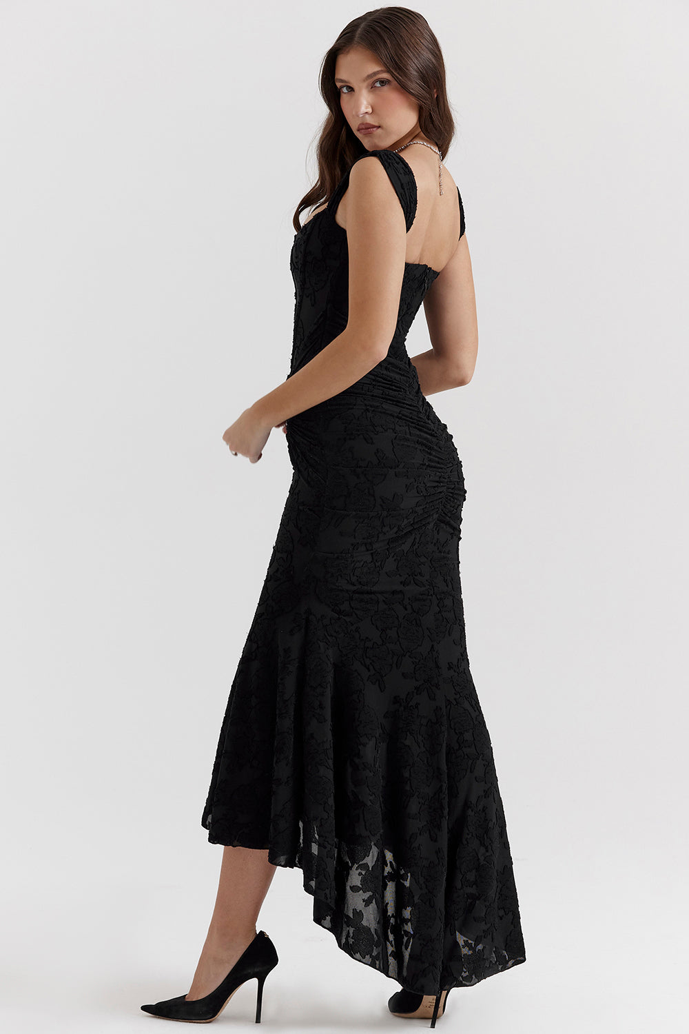 Louna™ | Elegantes Kleid mit hoher Taille – Ein raffiniertes Outfit für jede Gelegenheit