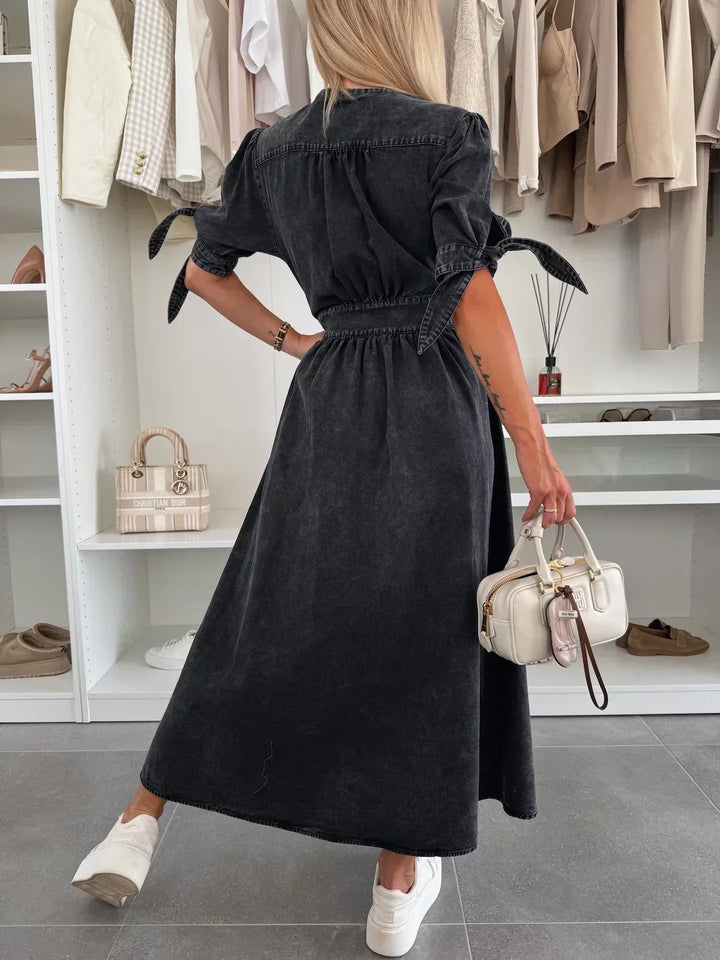 Natascia™ | Wunderschönes Denim-Kleid