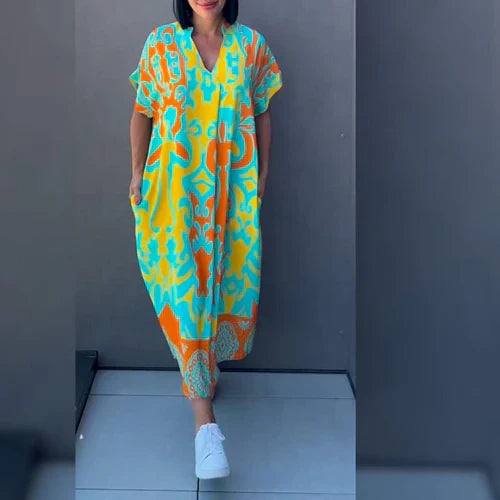 Elena™ - Elegante abito floreale
