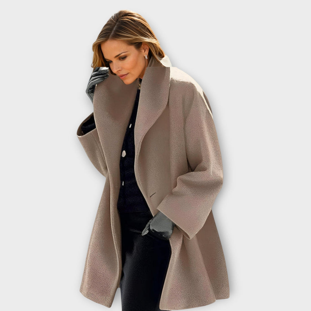 Silvia™ | Winddichter Wollmantel