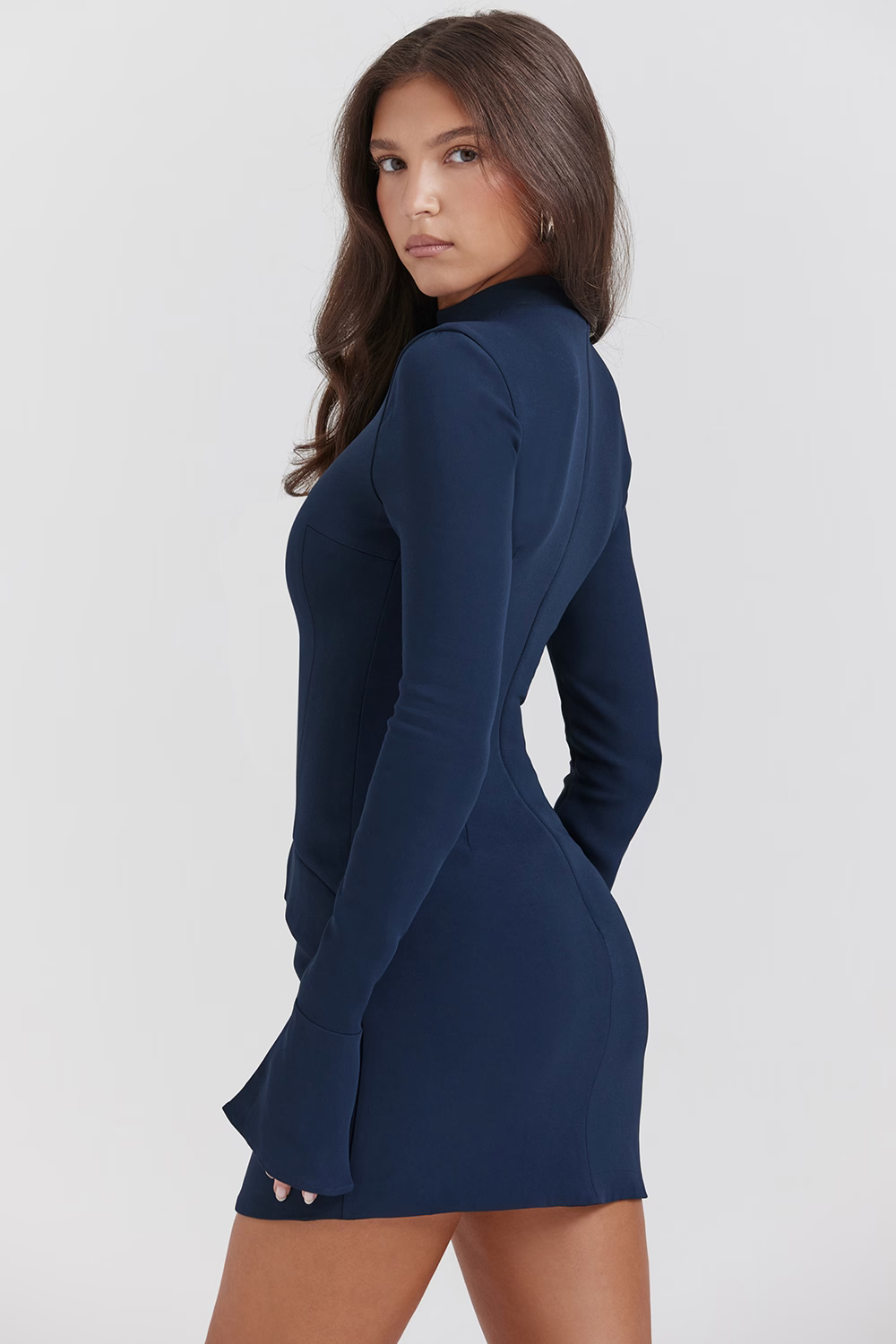 Gianna™ - Gestricktes Bodycon-Taschen-Minikleid für mühelosen Chic