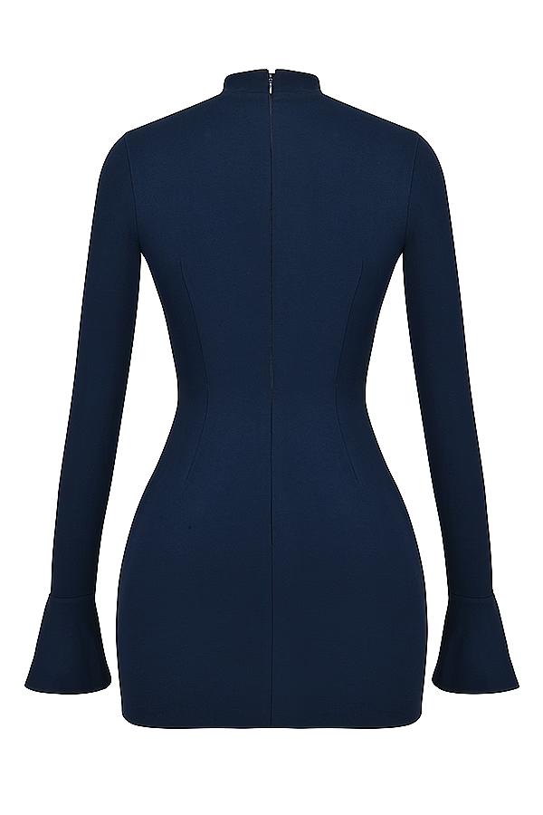 Gianna™ - Gestricktes Bodycon-Taschen-Minikleid für mühelosen Chic