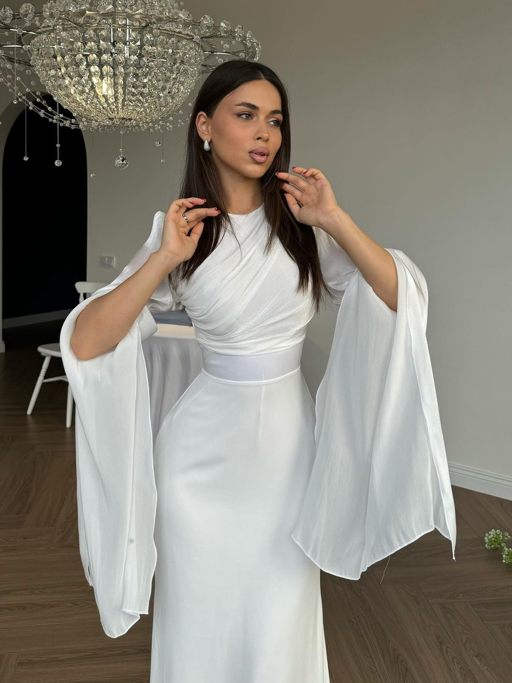 Viviana™ - Elegantes Kleid mit Fledermausärmeln
