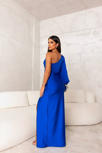 DF-FASHION | Robe Élégante Asymétrique
